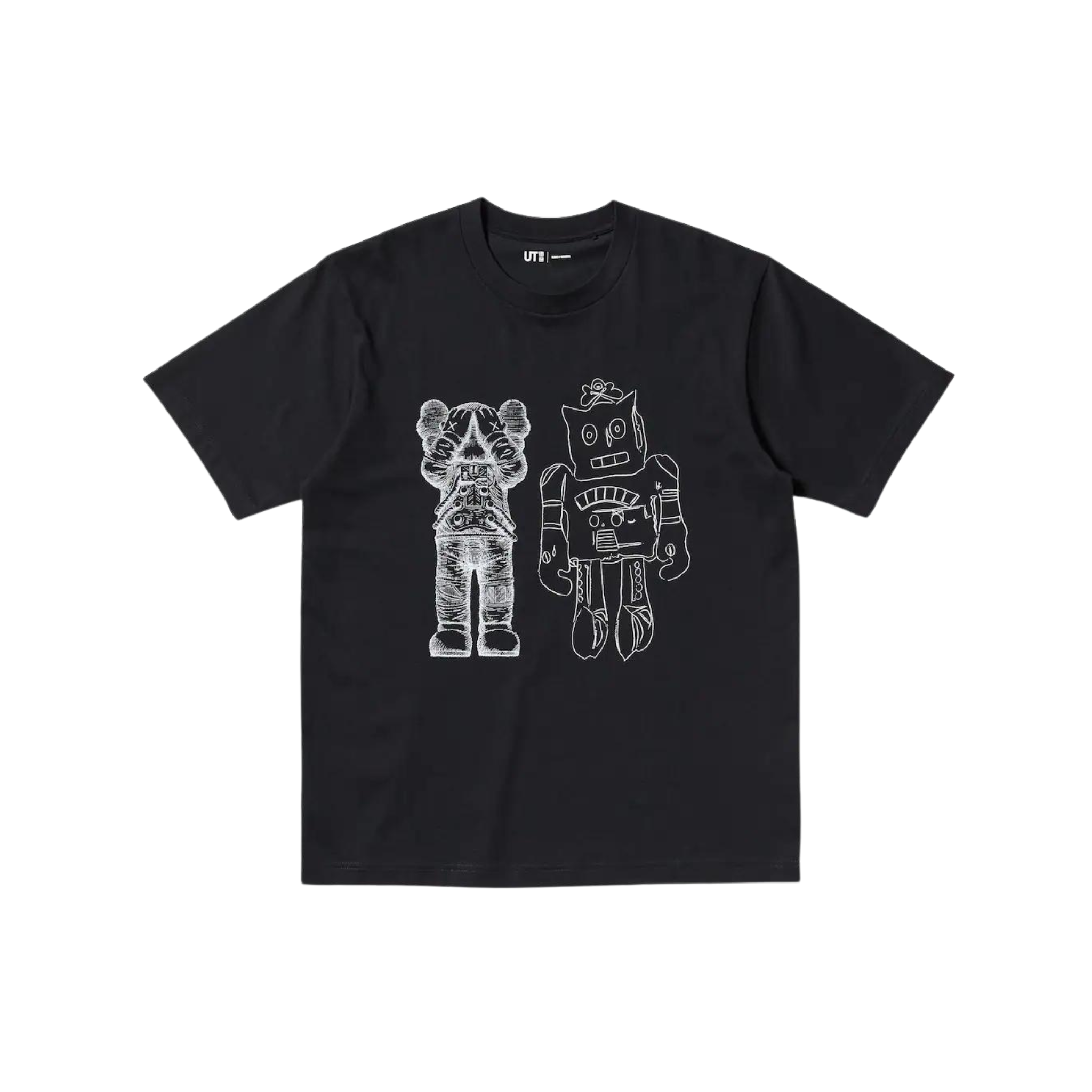 KAWS x Uniqlo UT Kurzarm-Grafik-T-Shirt