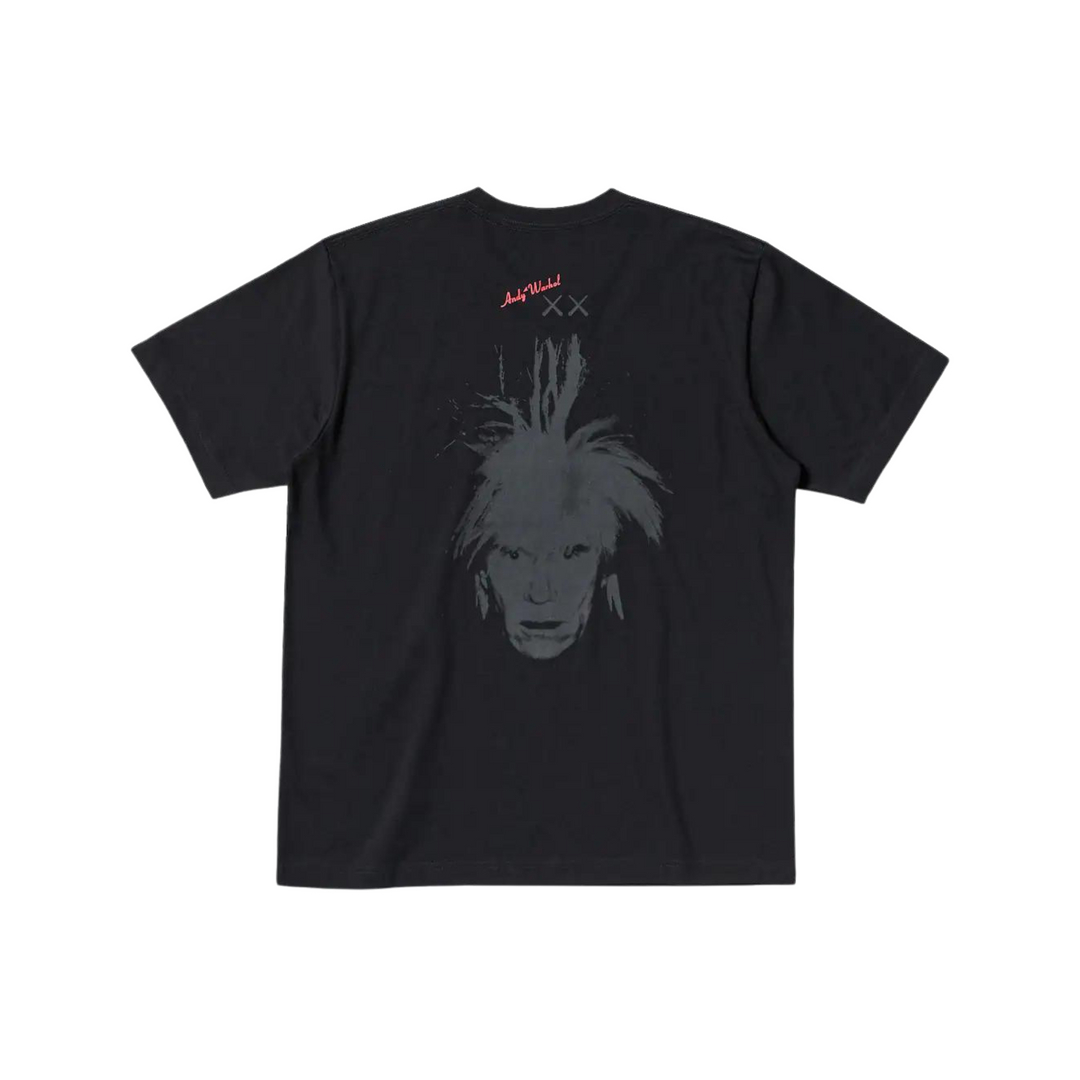 KAWS Uniqlo x Andy Warhol Logo Graphic T-shirt