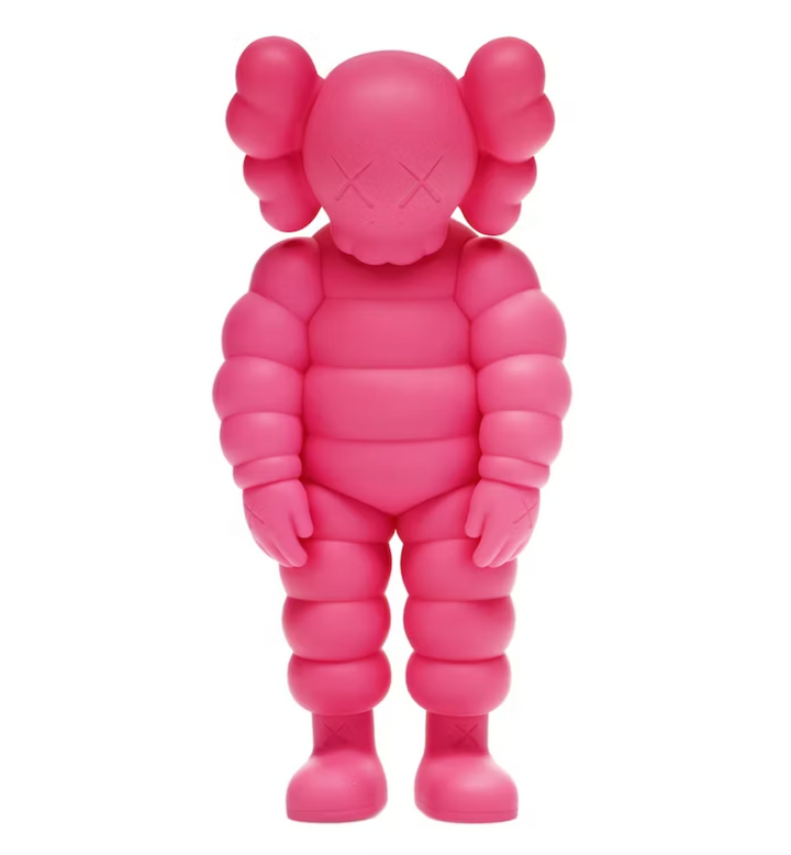 KAWS What Party Vinyl Figure Pink Front Lodz POlska