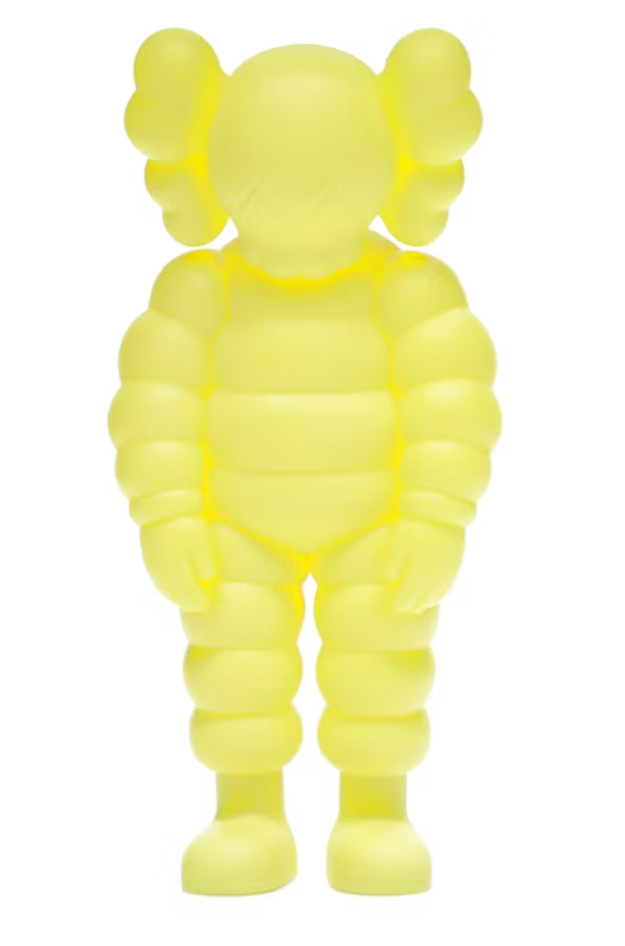 KAWS What Party Vinyl Figure Yellow Front Lodz POlska