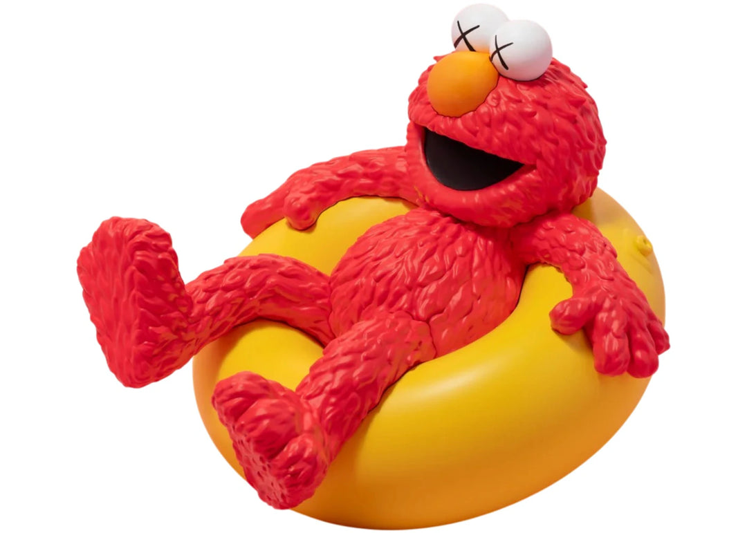 KAWS x Sesame Street Water Parade Elmo Figure - Czerwony - N-Hype