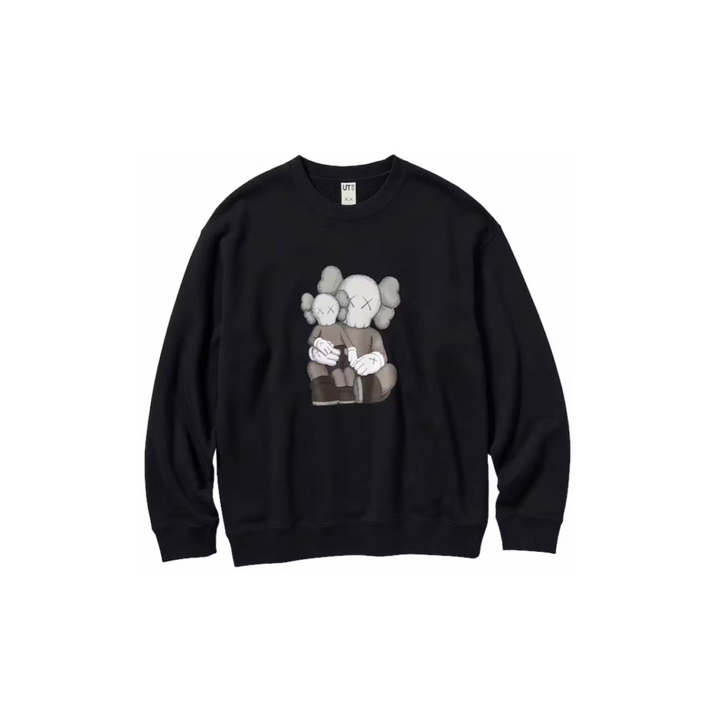 KAWS x Uniqlo Longsleeve Sweatshirt Black