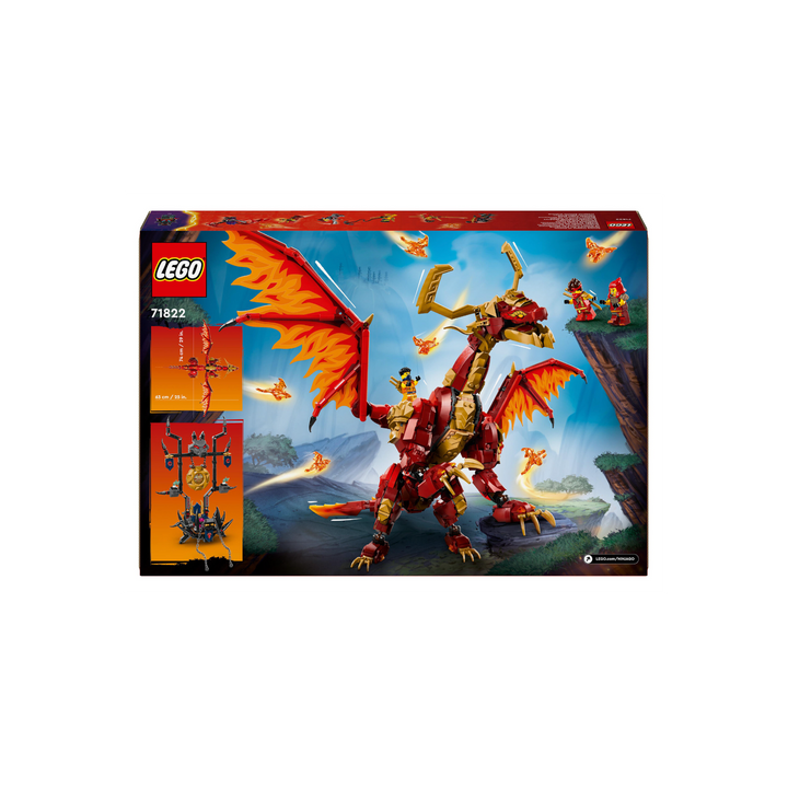 LEGO NINJAGO Smoczyca źródła ruchu 71822'