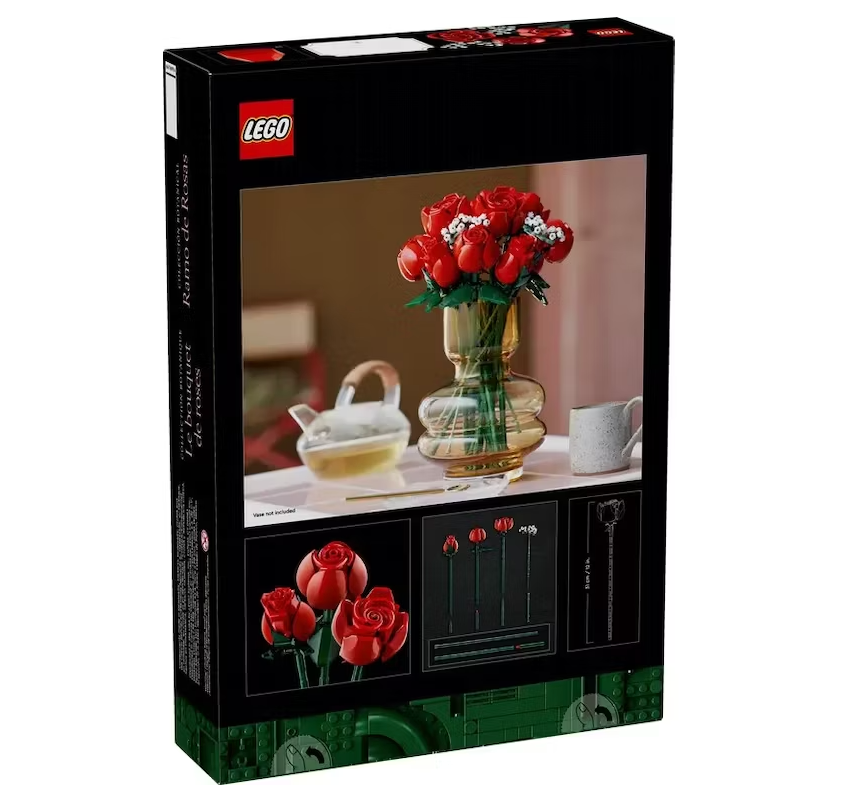 LEGO Bouquet of Roses - Botanical Collection 10328' Front Lodz Polska