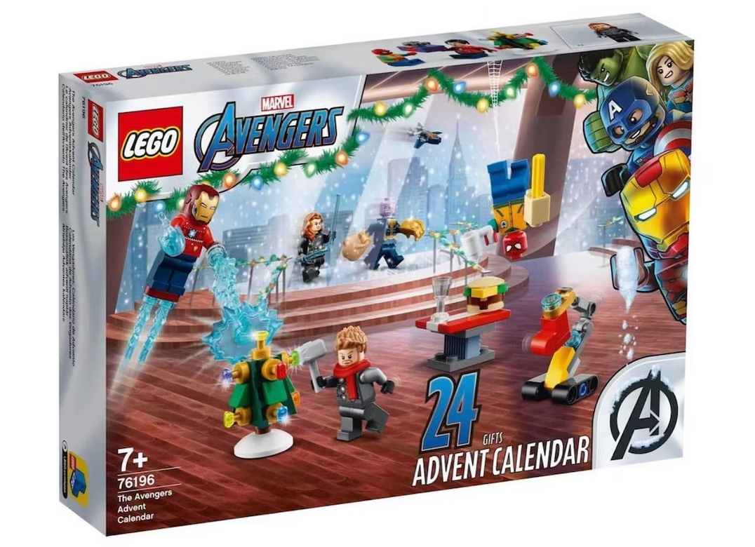 LEGO Marvel Advent Calendar Set '76196 Front Lodz Polska