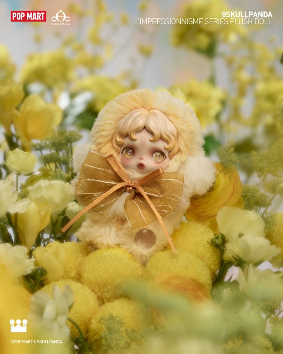 Pop Mart Vinyl Plush Pendant Blind Box - Skullpanda L‘impressionnisme Series