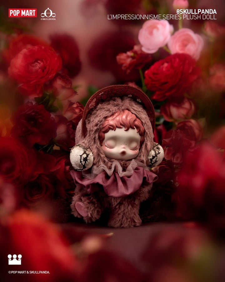 Pop Mart Vinyl Plush Pendant Blind Box - Skullpanda L‘impressionnisme Series