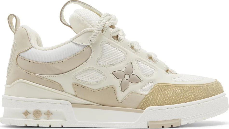 Louis Vuitton LV Skate Sneaker Beige White