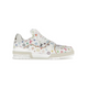 Louis Vuitton LV Trainer Takashi Murakami White
