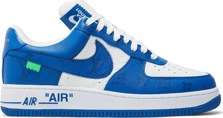 Louis Vuitton Nike Air Force 1 Low By Virgil Abloh White Royal