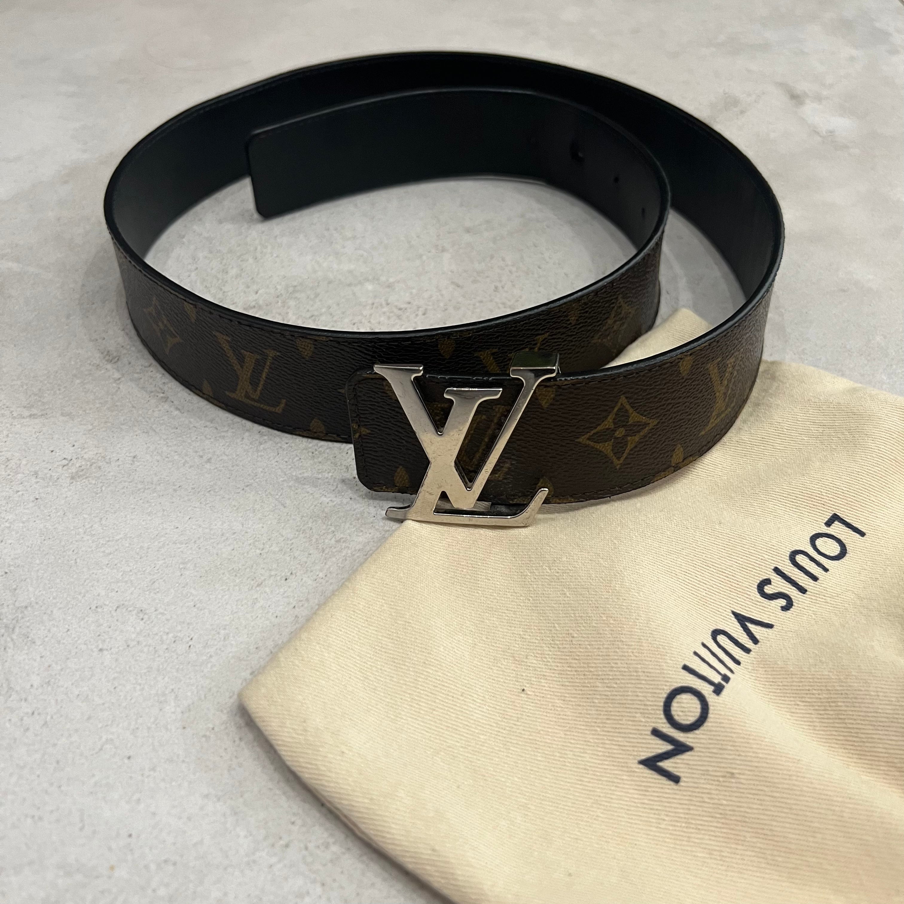 Louis Vuitton Initiales Monogram Silver Buckle Belt Showroom NHype Lodz Polska 2