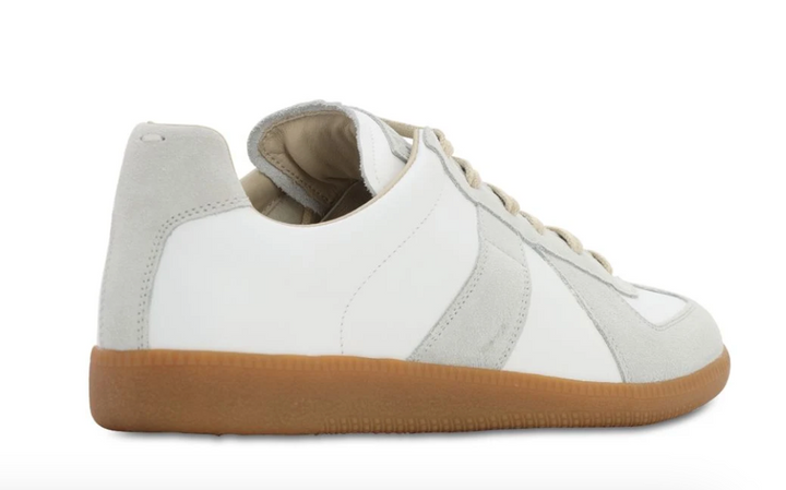 Maison Margiela Replica Leather & Suede Low Top Sneakers Showroom NHype Lodz Polska