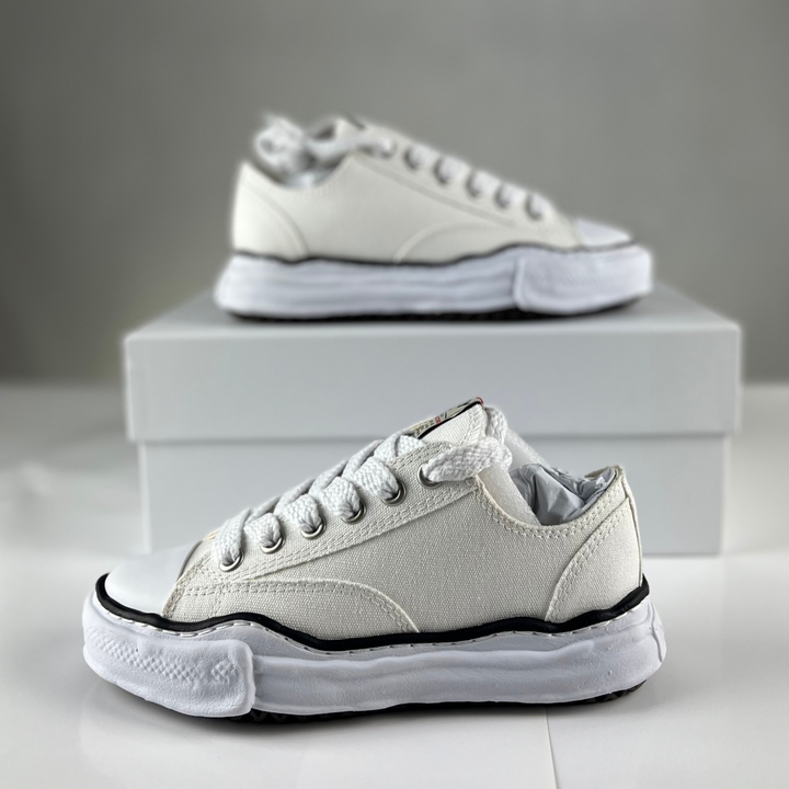 Maison Mihara Yasuhiro Peterson OG Sole Canvas Low White Showroom NHype Lodz Polska 2