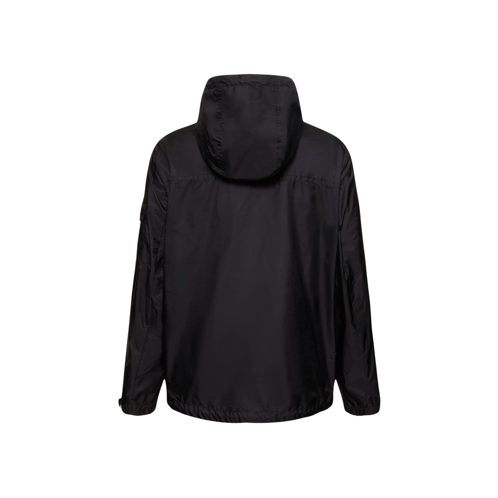 Moncler Etiache Nylon Rainwear Jacket Black