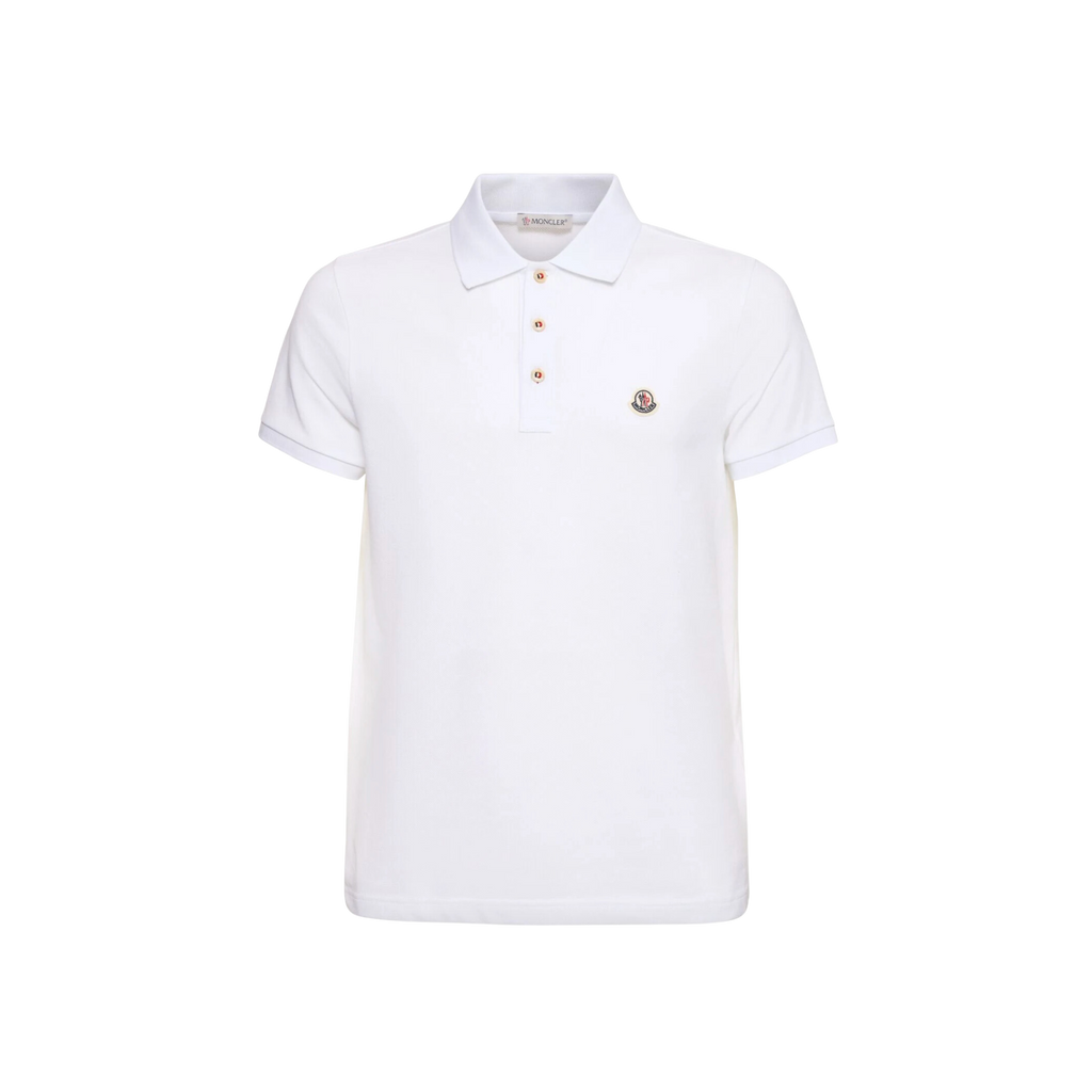 MONCLER MAGLIA POLO MANICA M ホワイト Moncler Maglia Polo Manica Corta White 001 | ONU
