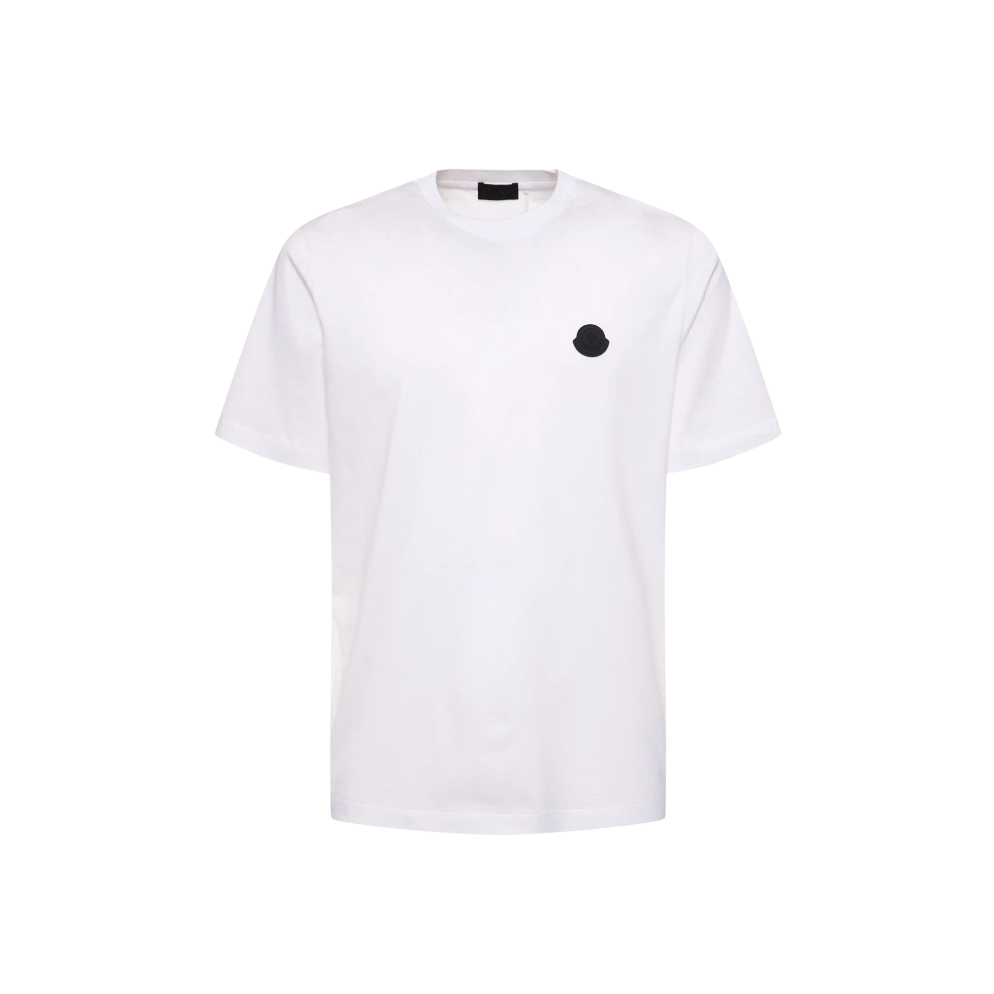Moncler Logo Cotton T-shirt White