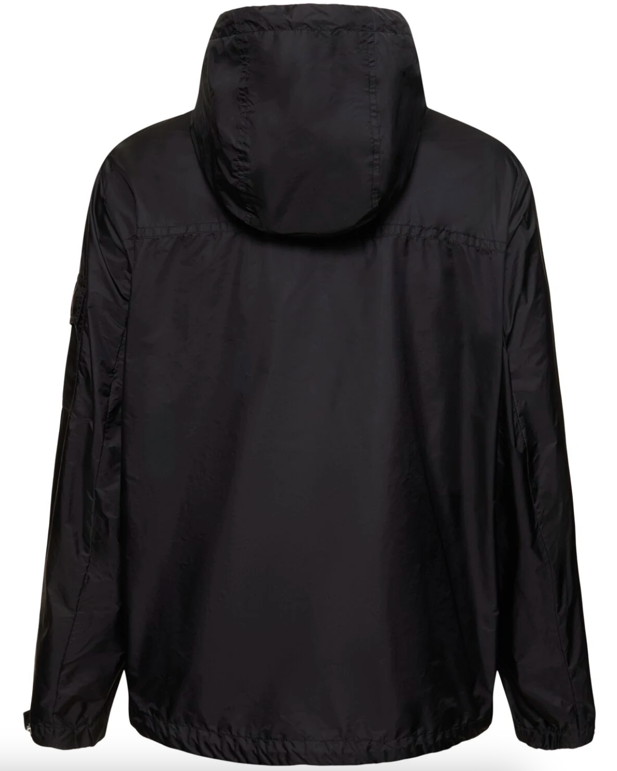 Moncler Etiache Nylon Rainwear Jacket Black Tyl Lodz Polska