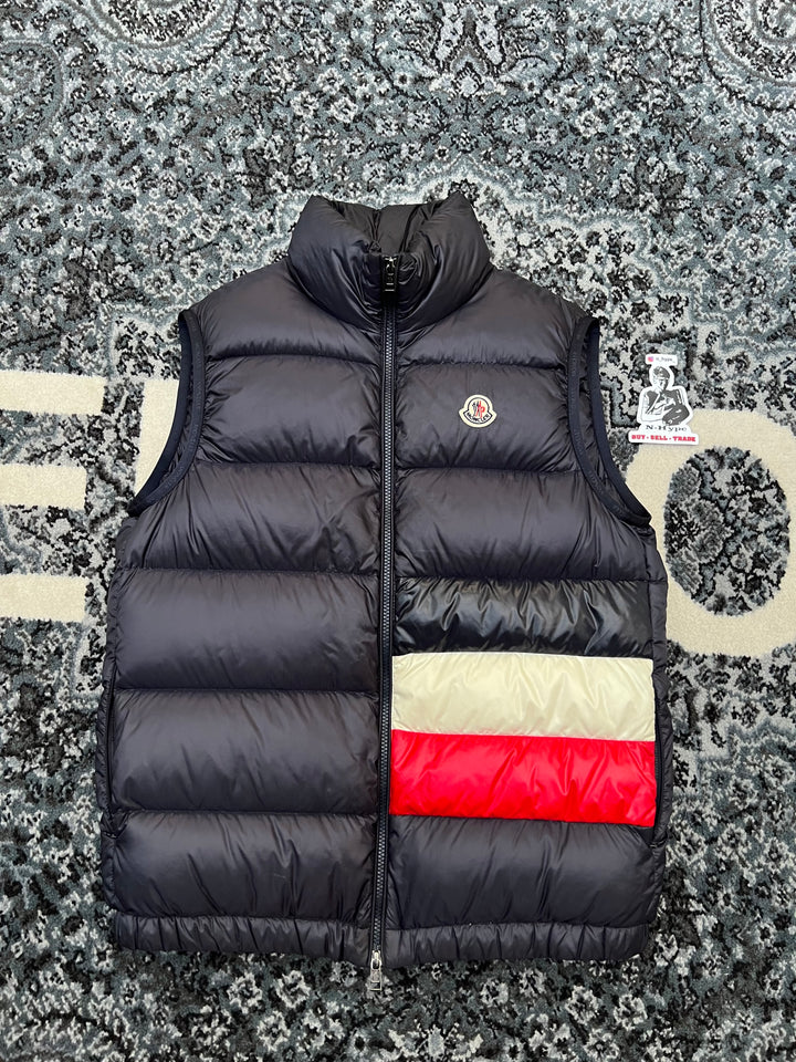 Moncler Vest Navy France Flag Showroom NHype Lodz Polska 2