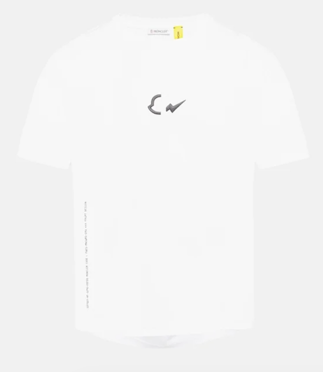 Moncler X Fragment by Hiroshi Fujiwara T-shirt White Front Lodz Polska