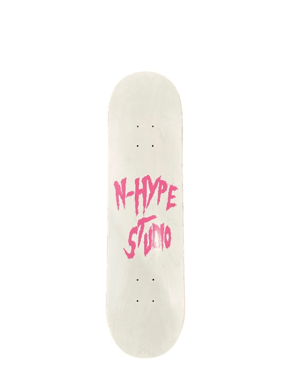 N-Hype Studio Skate Deck / Blat do deskorolki Biały tyl Lodz Polska