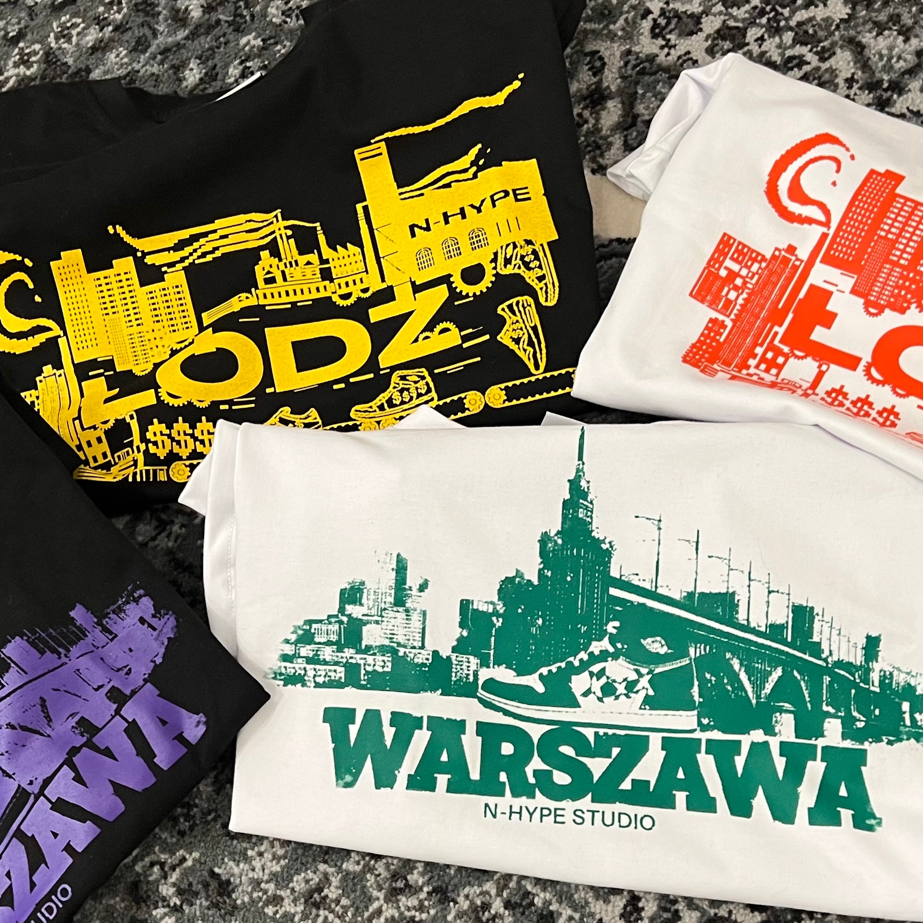 NHype Studio Lodz Polska Showroom Sneaker Tshirt Tee White Warszawa Lodz All