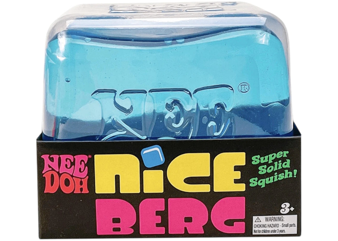 NeeDoh Nice Berg Squishy Fidget Toy Blue - Niebieski - N-Hype