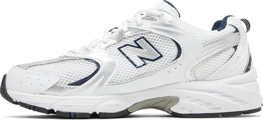 New Balance 530 White Silver Navy