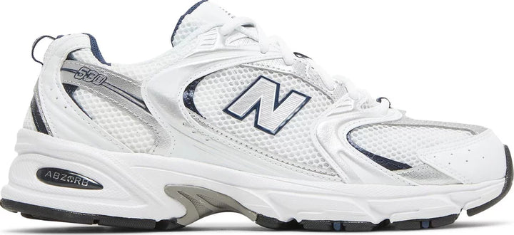 New Balance 530 White Silver Navy