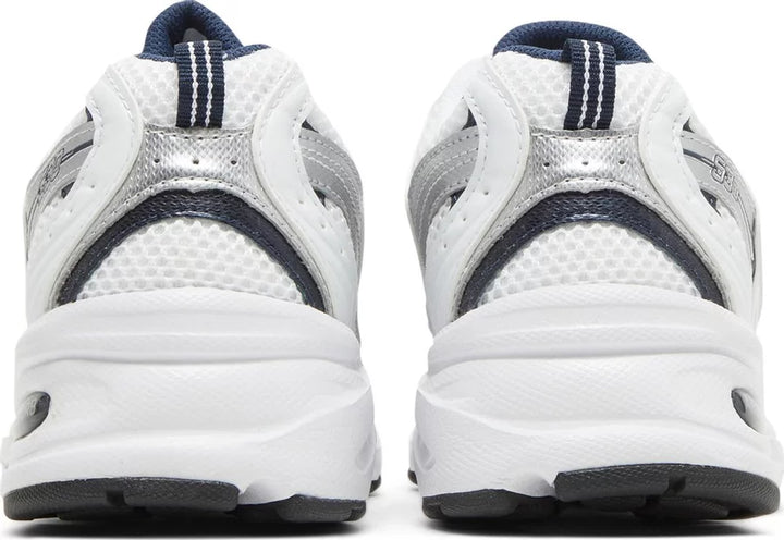 New Balance 530 White Silver Navy