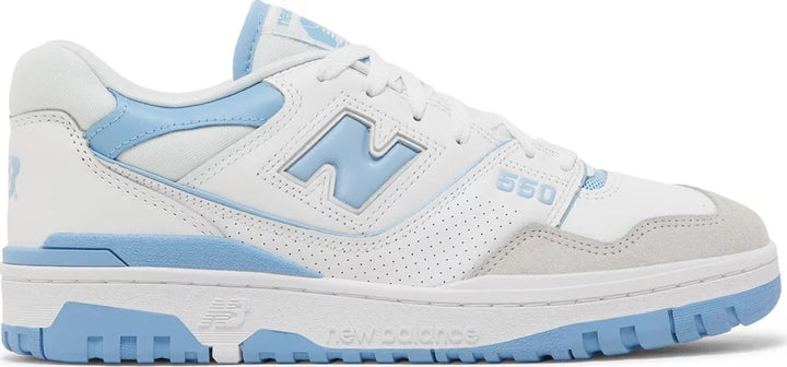 New Balance 550 White Blue Haze Rain Cloud