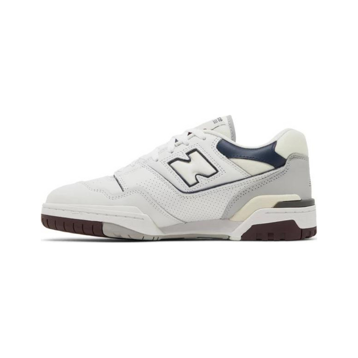 New Balance 550 White Natural Indigo Burgundy