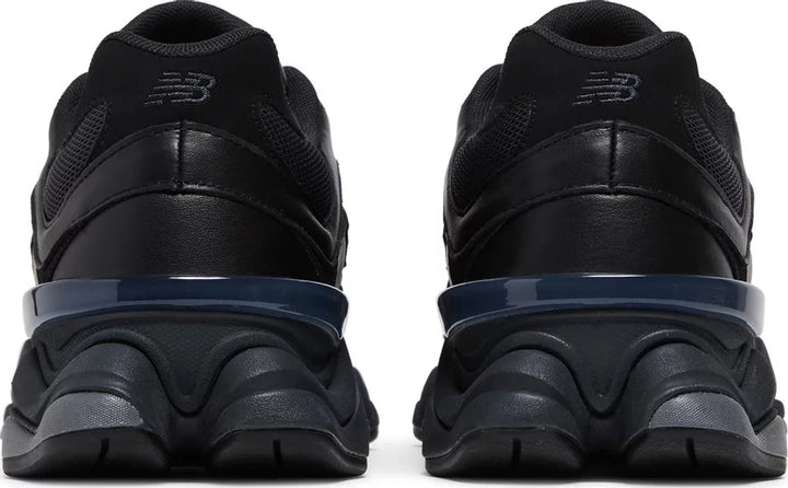 New Balance 9060 Triple Black Leather