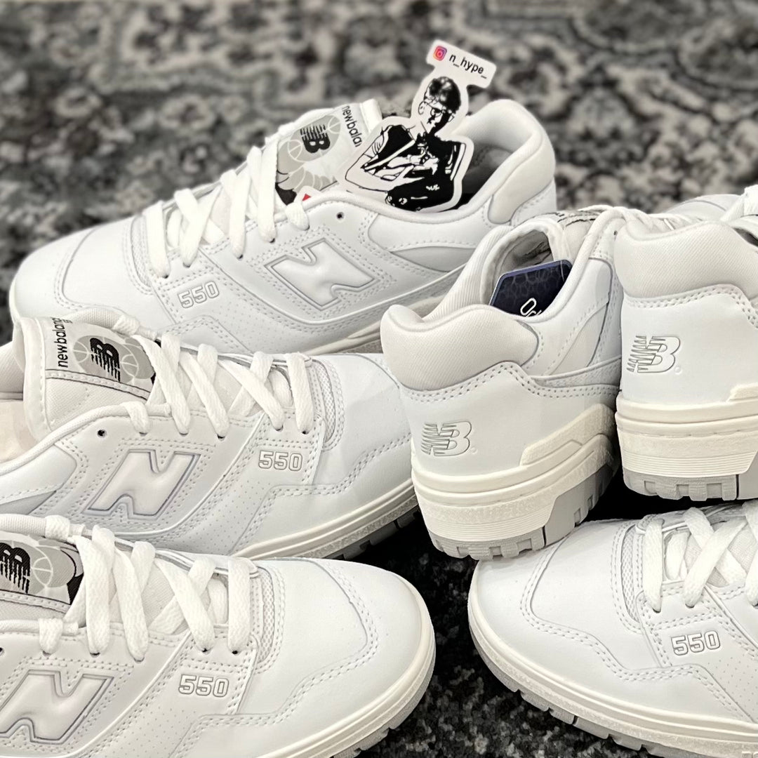 New Balance 550 White Gray BB550PB1 N Hype