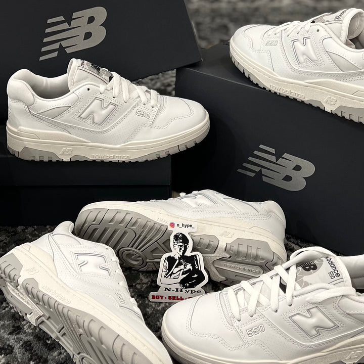 New Balance 550 White Grey Showroom NHype Lodz Polska 3