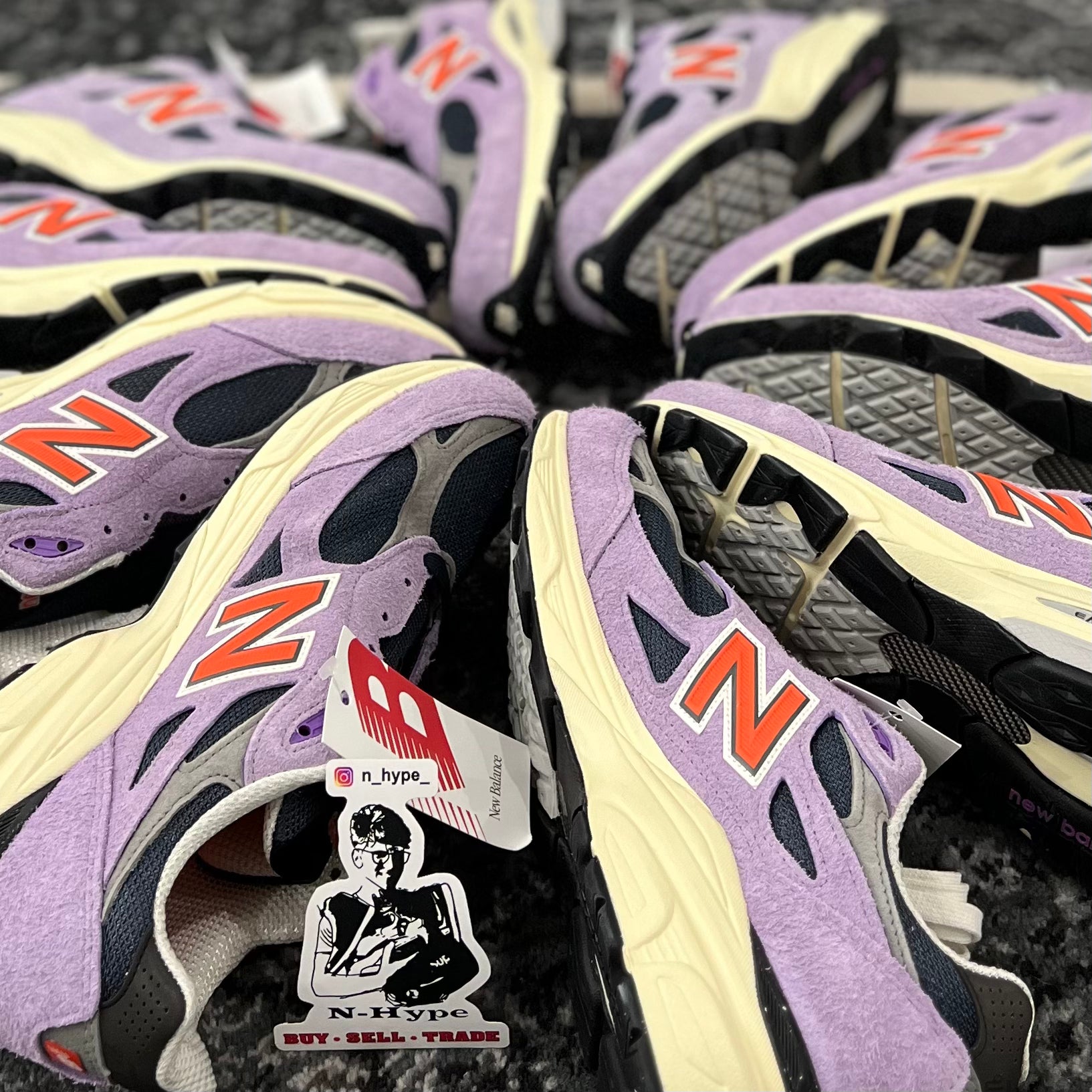 New Balance 990v3 MiUSA Teddy Santis Raw Amethyst M990TD3 N Hype