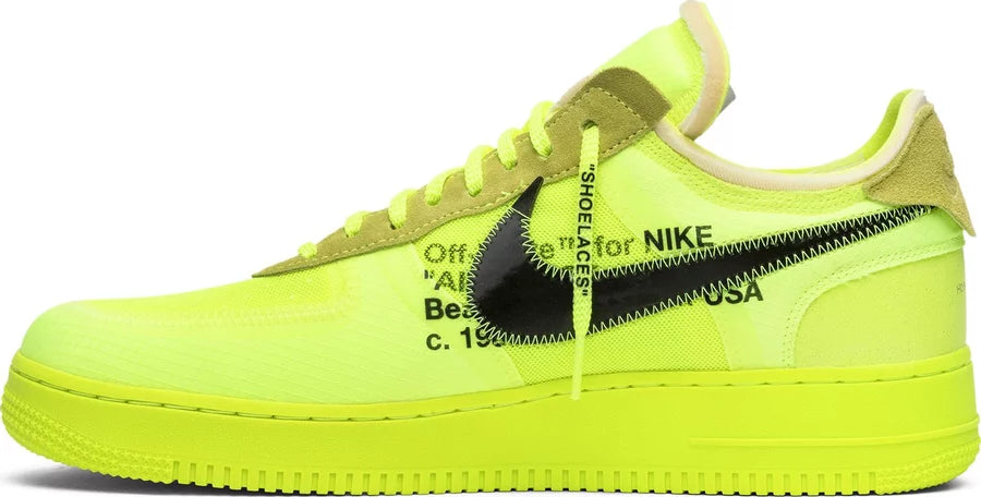 Nike Air Force 1 Low Off White Volt AO4606 700 N Hype