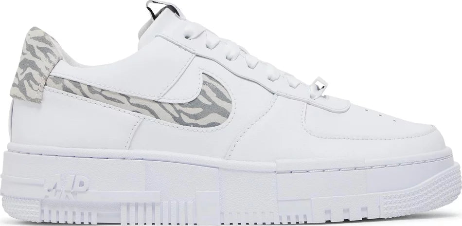Nike Air Force 1 Low Pixel SE White Zebra (W)
