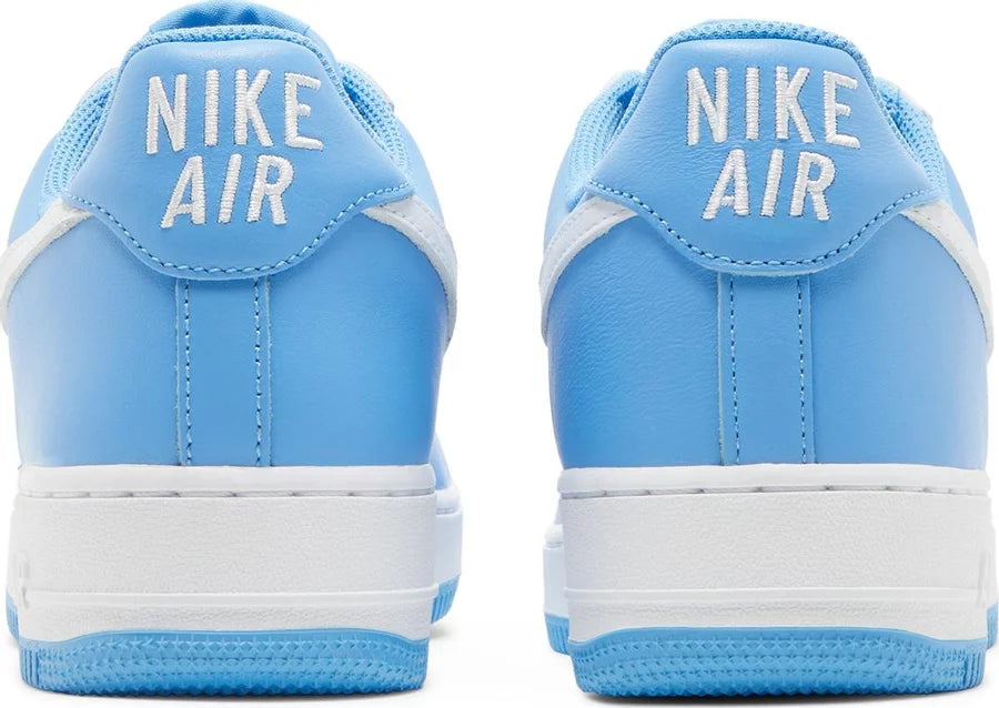 Nike Air Force 1 Low '07 Retro-Farbe des Monats Universitätsblau