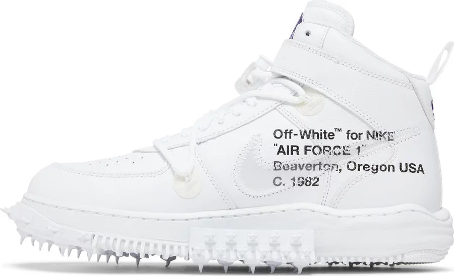 Nike Air Force 1 Mid Off-White Graffiti White