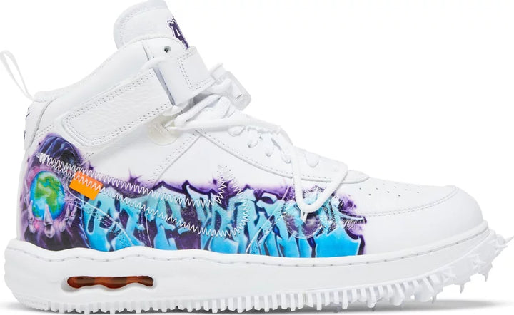 Nike Air Force 1 Mid Off-White Graffiti White