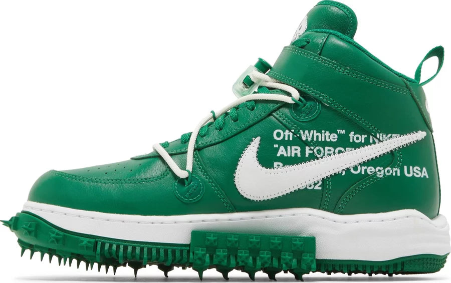 Nike Air Force 1 Mid Off White Pine Green DR0500 300 N Hype
