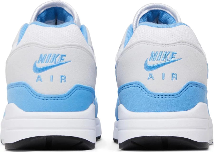 Nike Air Max 1 Weiß Universitätsblau