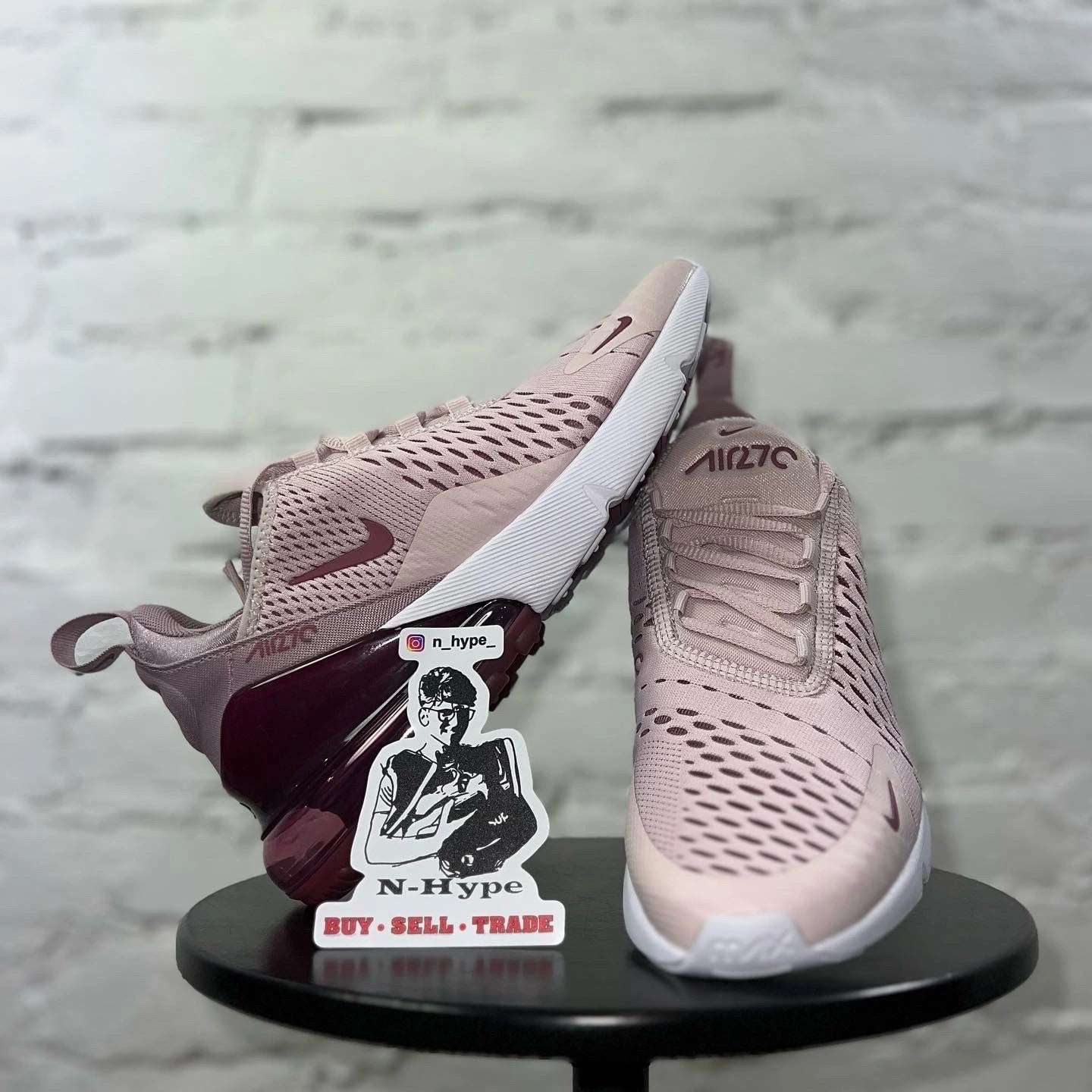 Barely rose nike air max 270 best sale