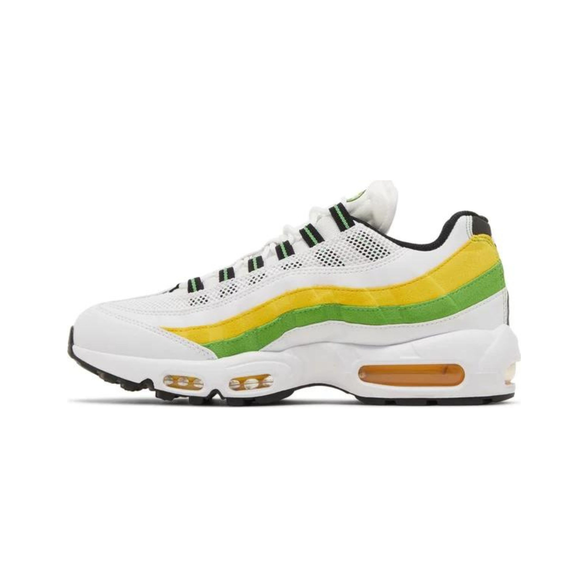 Nike Air Max 95 Essential White Green Apple Tour Yellow