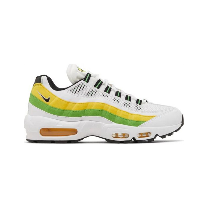 Nike Air Max 95 Essential White Green Apple Tour Yellow