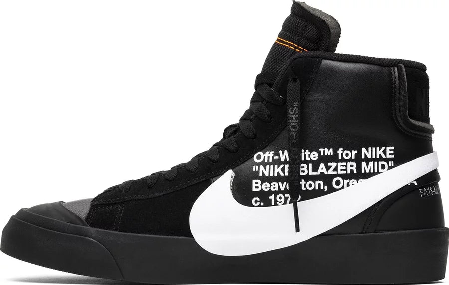 Nike Blazer Mid Off White Grim Reaper AA3832 001 N Hype