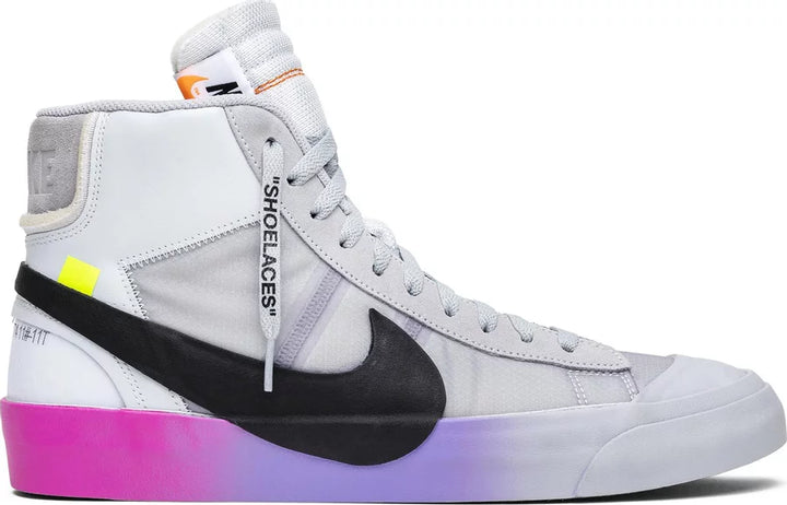 Nike Blazer Mid Off-White Wolf Grey Serena Queen