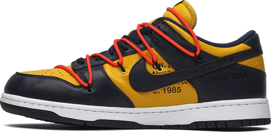 Nike Dunk Low Off-White University Gold