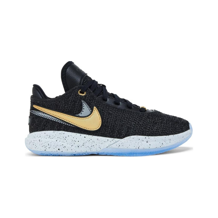 Nike LeBron 20 Black Metallic Gold (GS)