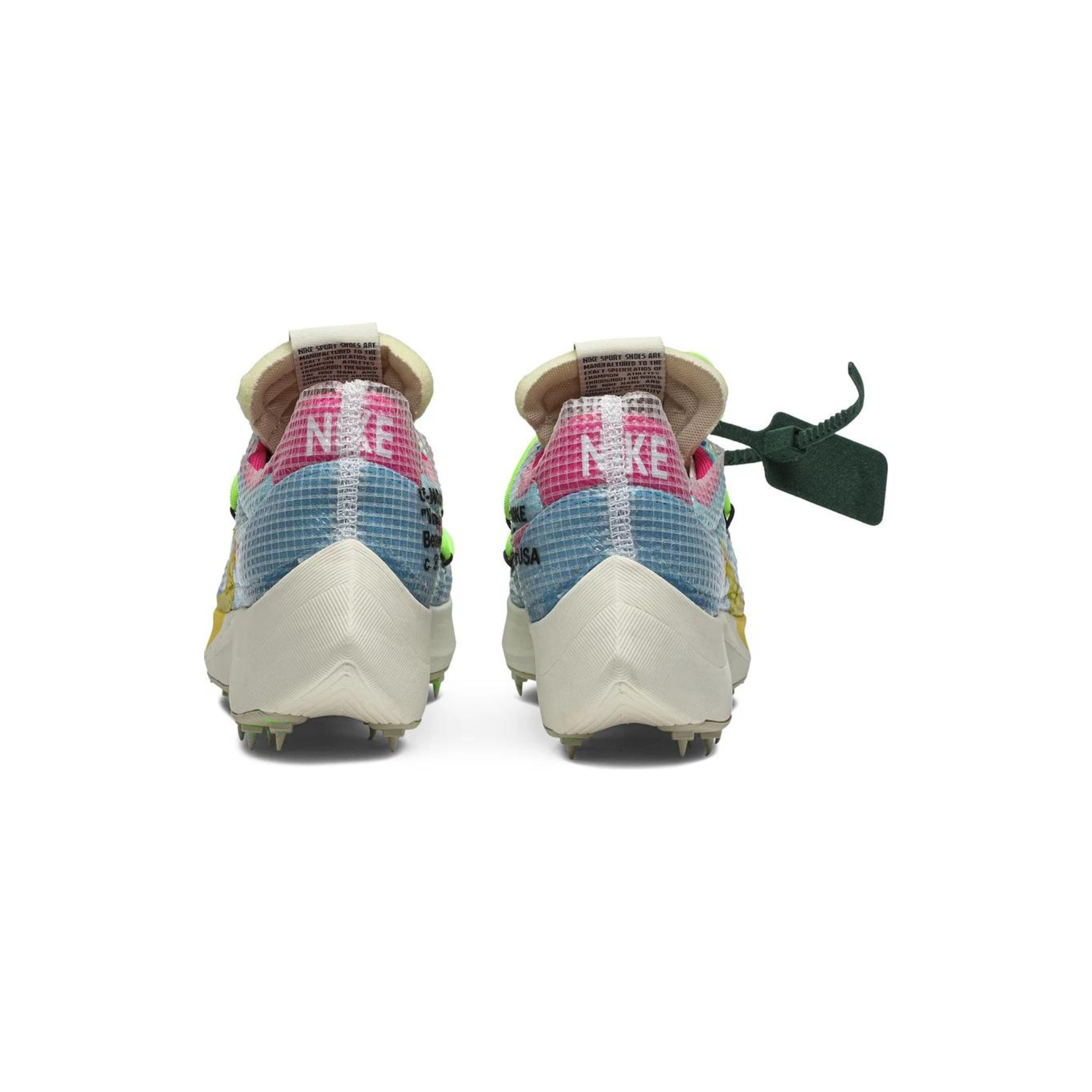 nike vapor street off white blue